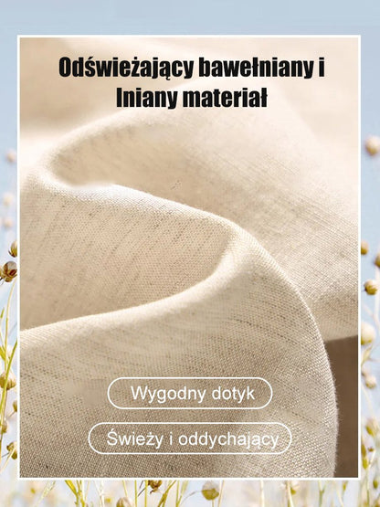 【40-100 kg】[40-100 funti] Ljetno odijelo od pamuka i lana u etničkom stilu